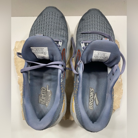 Men’s Sz 10.5 Brooks Glycerin GTS 20 Grey Running Shoes - Picture 10 of 13